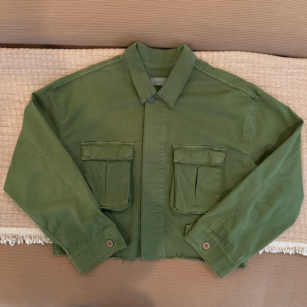 Boyish Military style Camden Cropped Jacket, M